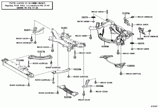 SUSPENSION CROSSMEMBER & UNDER COVER 1